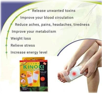 Kinoki body detox foot patch